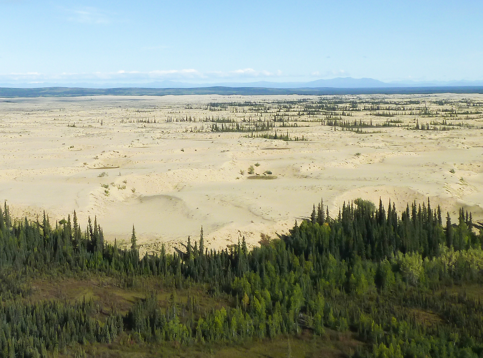 Alaska sand dunes hint at ancient past Geophysical Institute